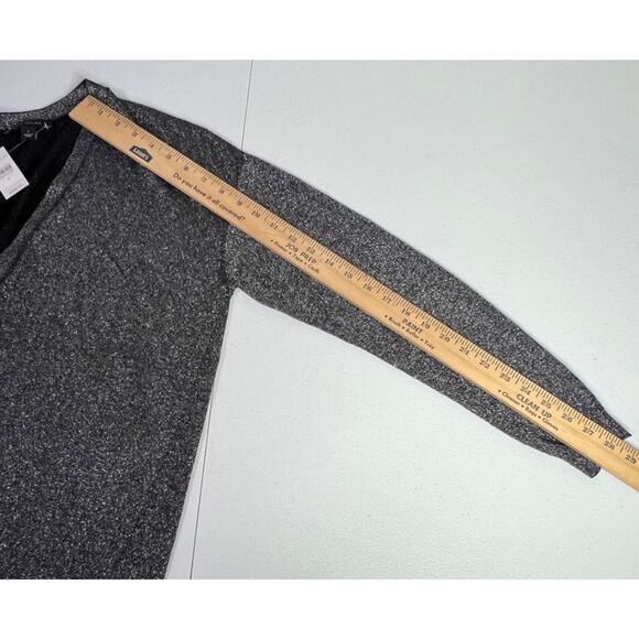 Ann Taylor Metallic Knit Open Front Cardigan Sweater Duster - Picture 11 of 12